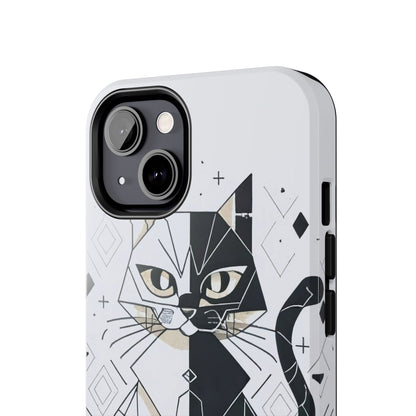 Minimalist Feline Defender Case