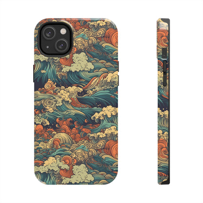 Colorburst Coast - Wave of Colors - Tough Phone Case