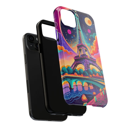 Vibrant Parisian Skyline ArmorGuard Case