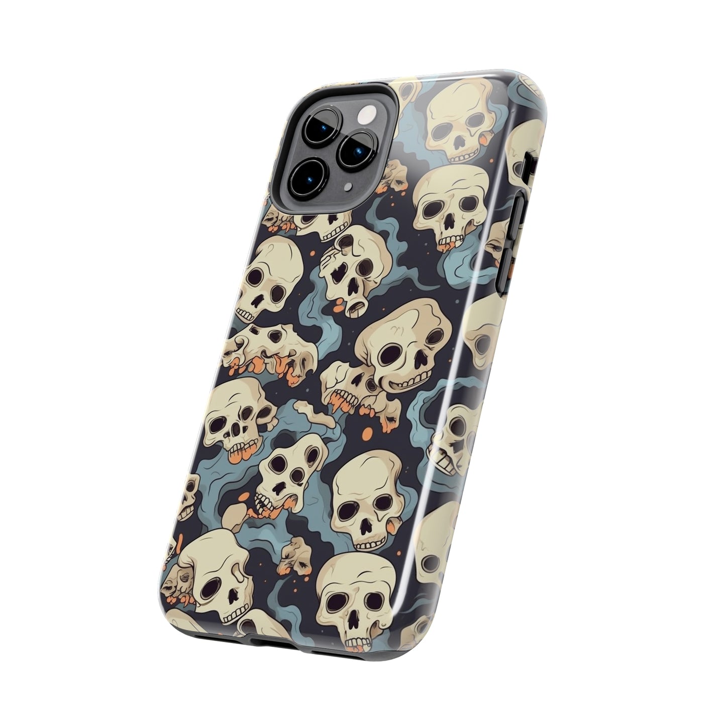 Skull Flow - Deathly Protection - Tough Phone Case