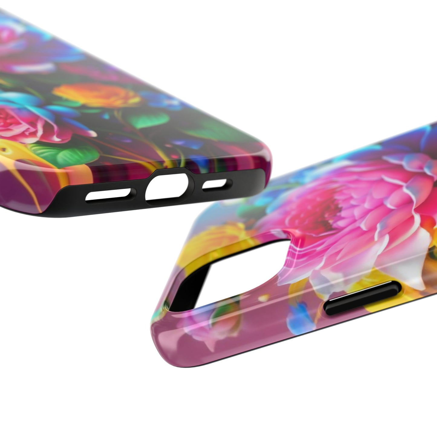 Vibrant Floral Splendor Tough Phone Case