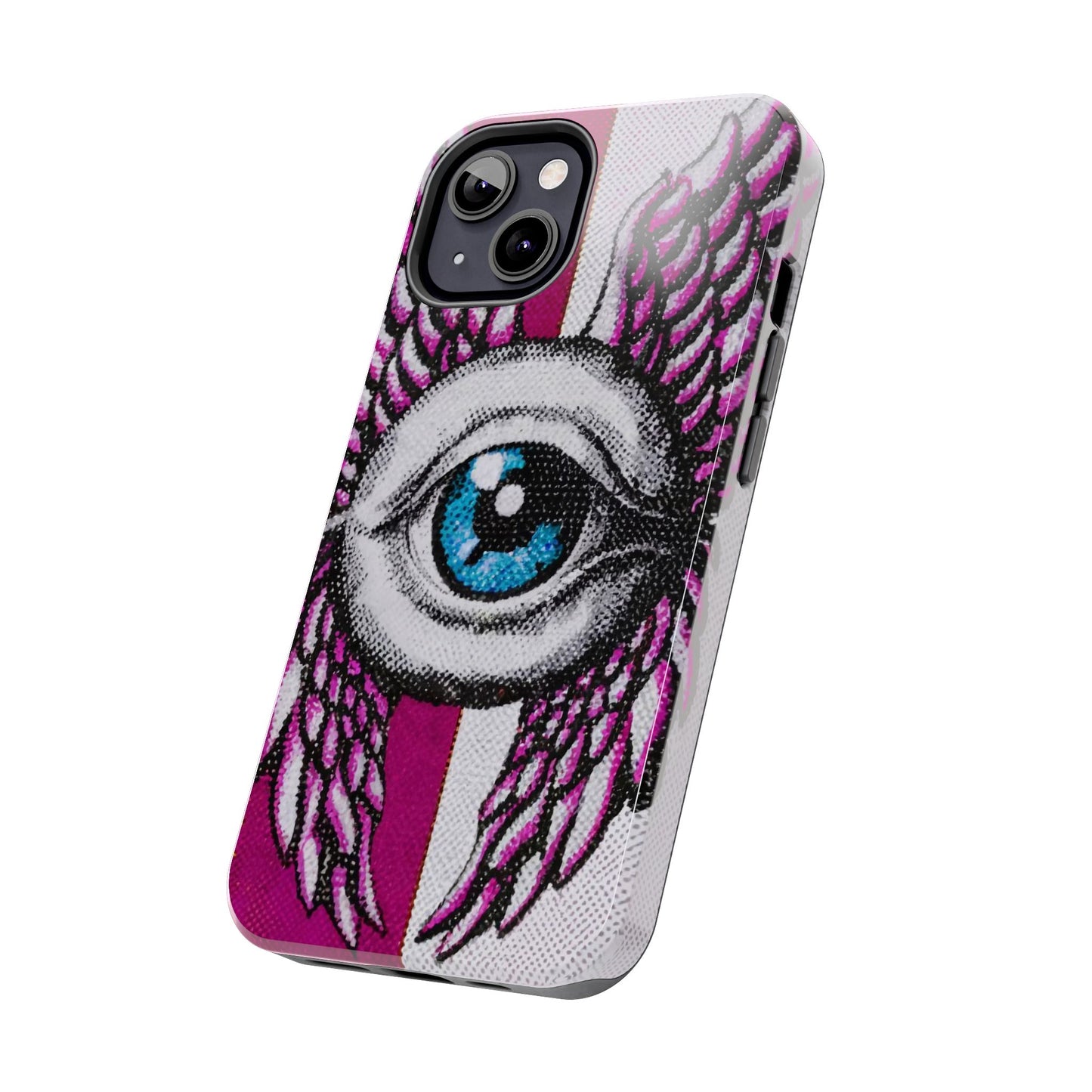 Dual-Tone Winged Eye iPhone Case