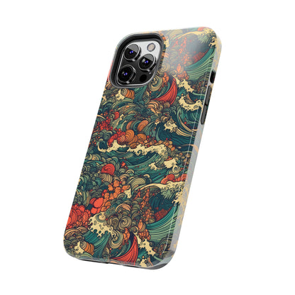 Electric Ocean - Wave of Colors - Tough Phone Cases