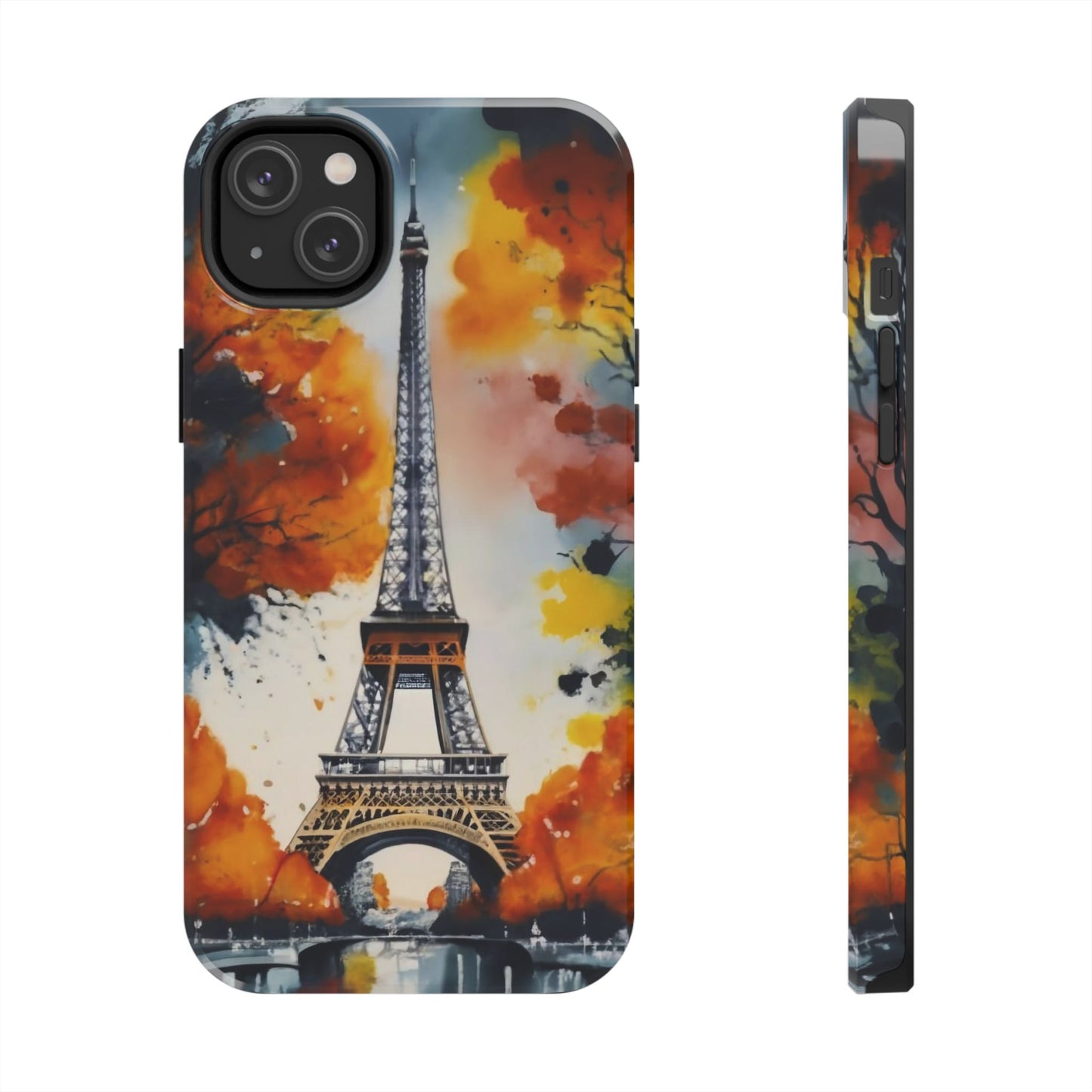 Watercolor Eiffel Twilight Defender Case