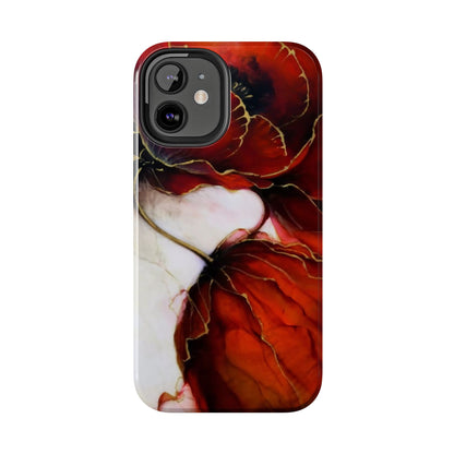 Ethereal Blossom Alcohol Ink Tough Phone Case