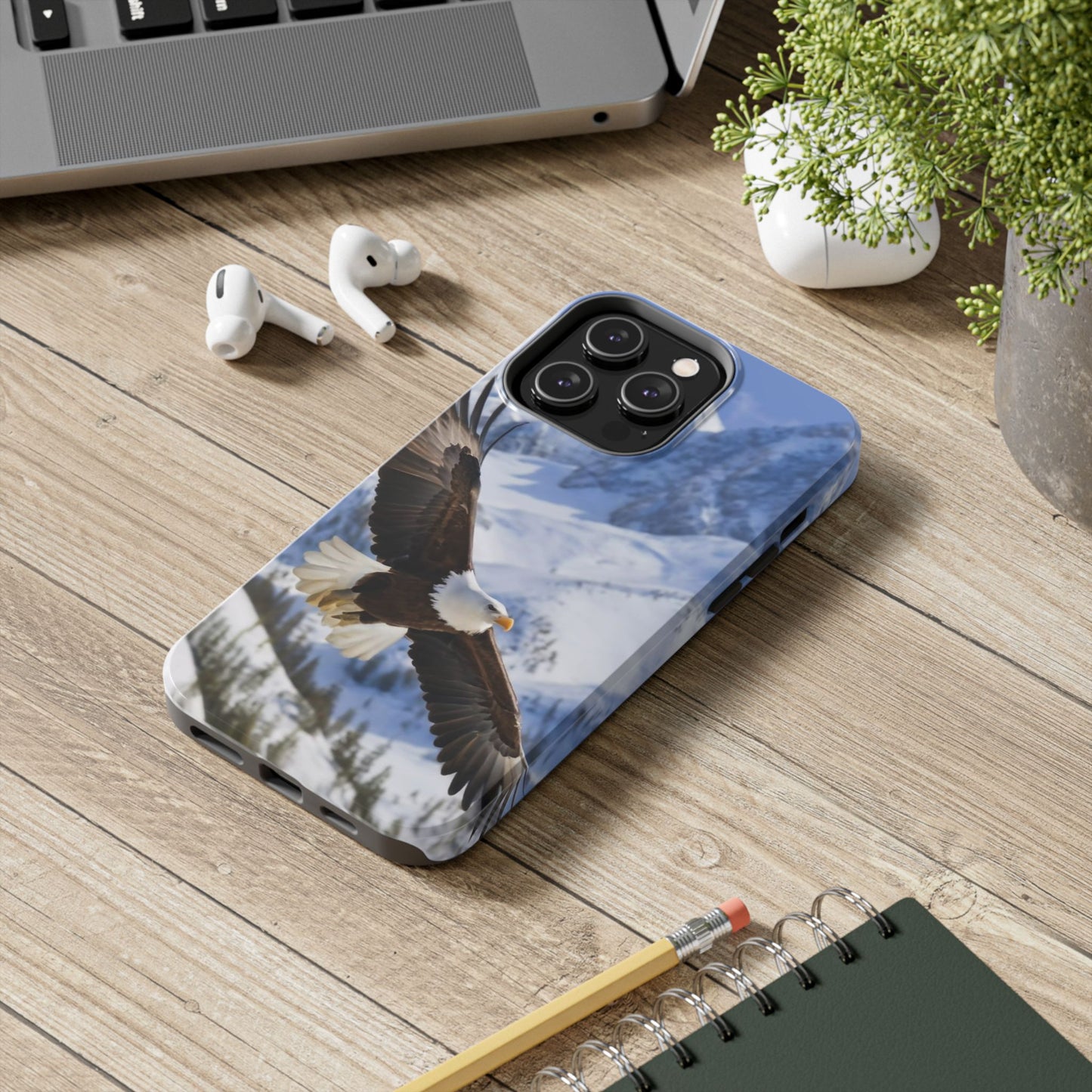 Majestic Eagle Soar Tough Phone Case