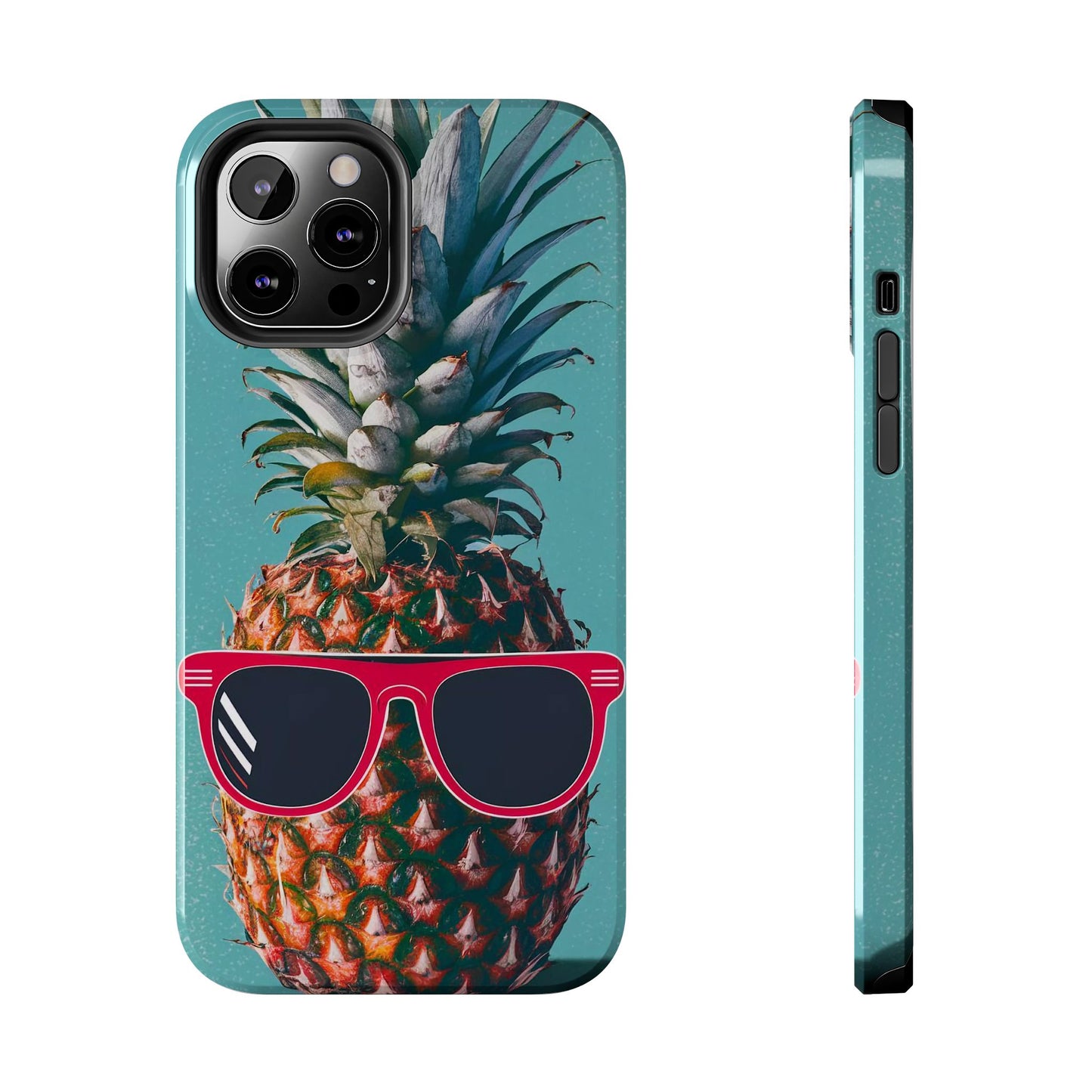 Beach-Ready Pineapple Sunglasses Tough Phone Case