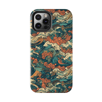 Vibrant Waves - Wave of Colors - Tough Phone Case