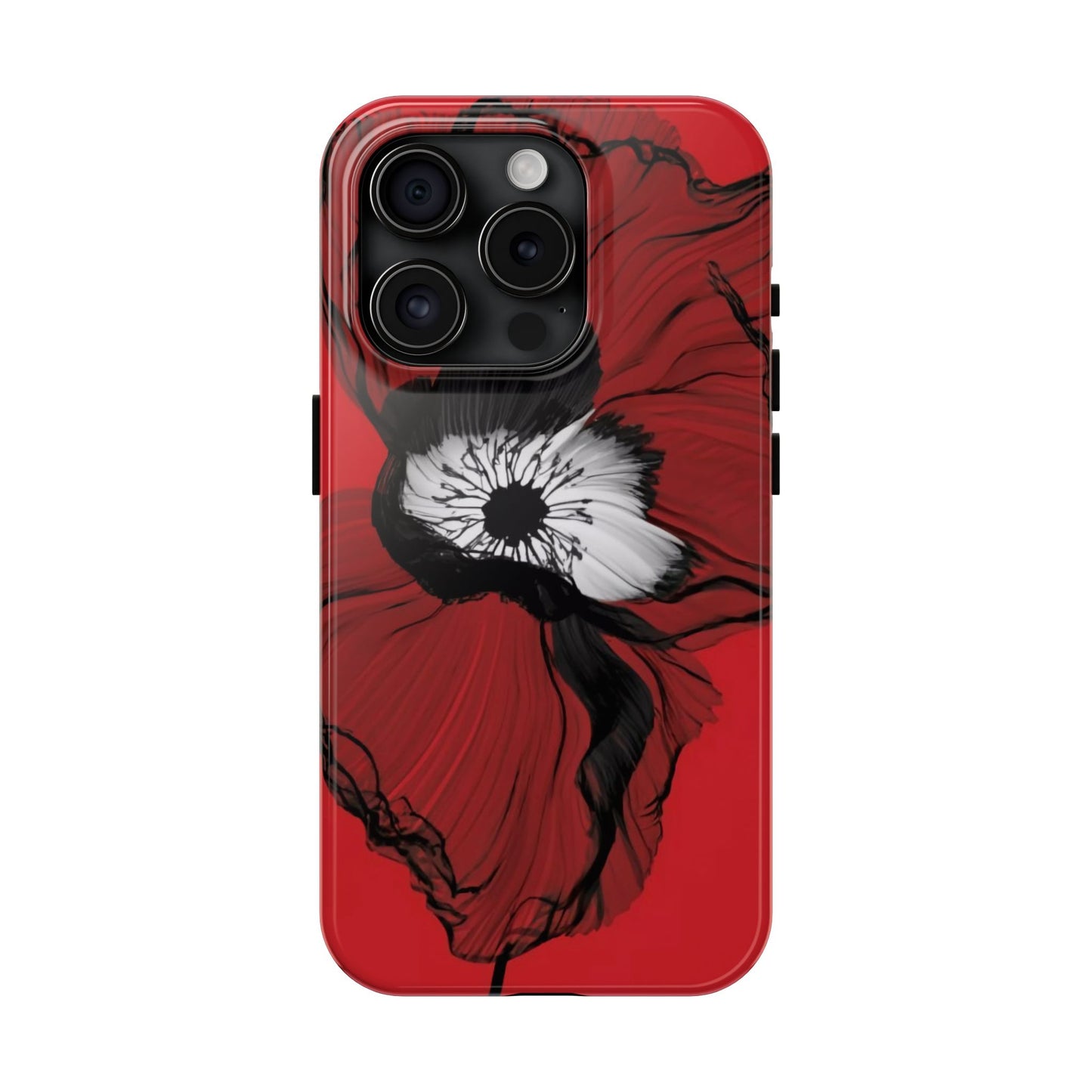 Crimson Bloom Defender Case