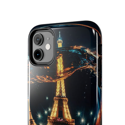 Eiffel Tower Through the Looking Glass Tough Phone Case