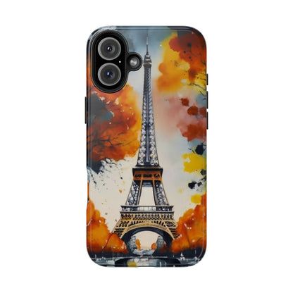 Watercolor Eiffel Twilight Defender Case