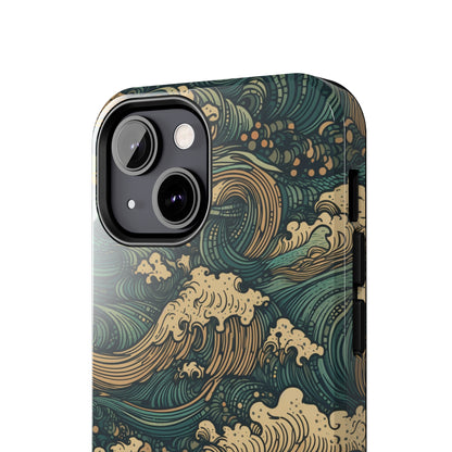 Creamy Swells - Wave of Colors - Tough Phone Case