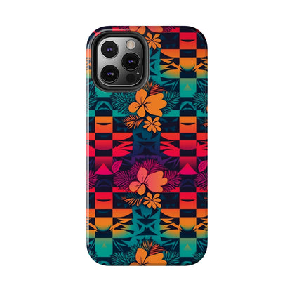 Electric Plumeria - Hawaiian Tough Phone Case