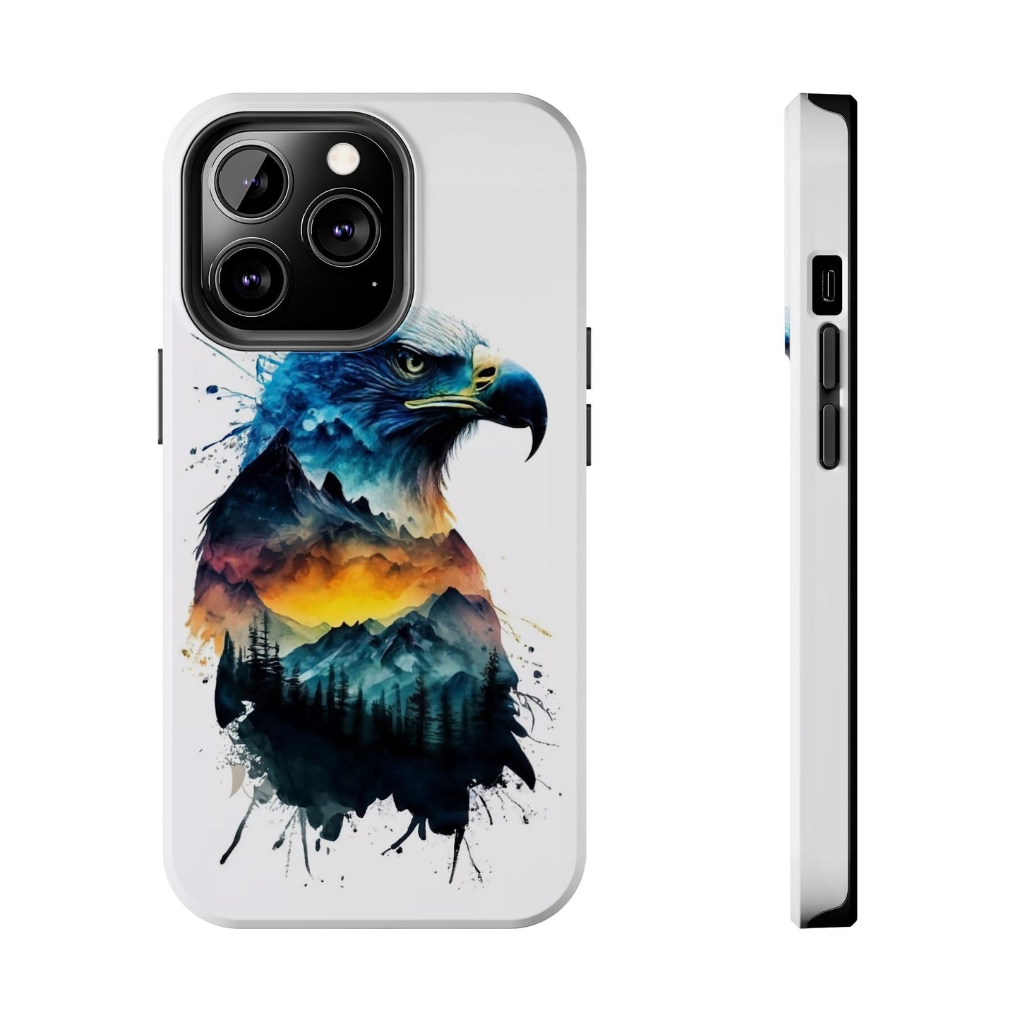 Intense Gaze Bald Eagle Tough Phone Case