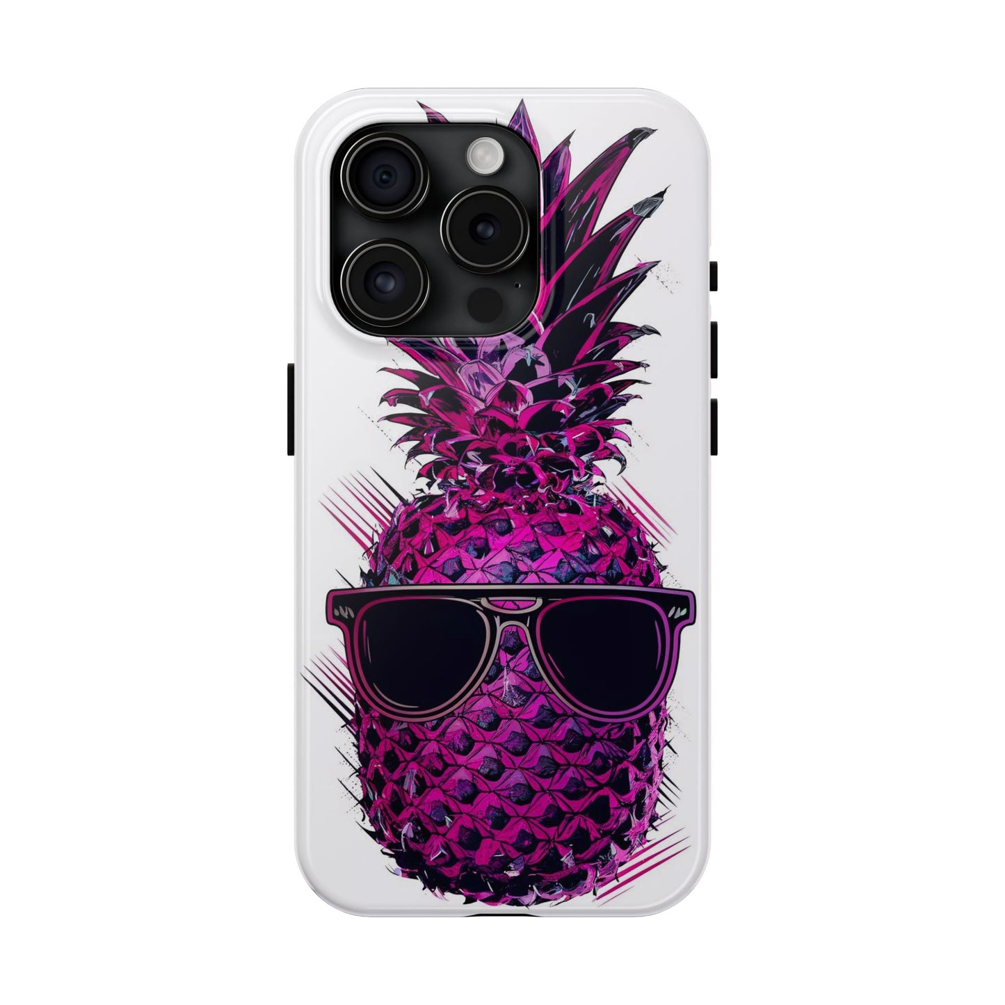 Pineapple Paradise Sunglasses Tough Phone Case