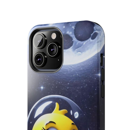 Lunar Space Duck Adventure Tough Phone Case