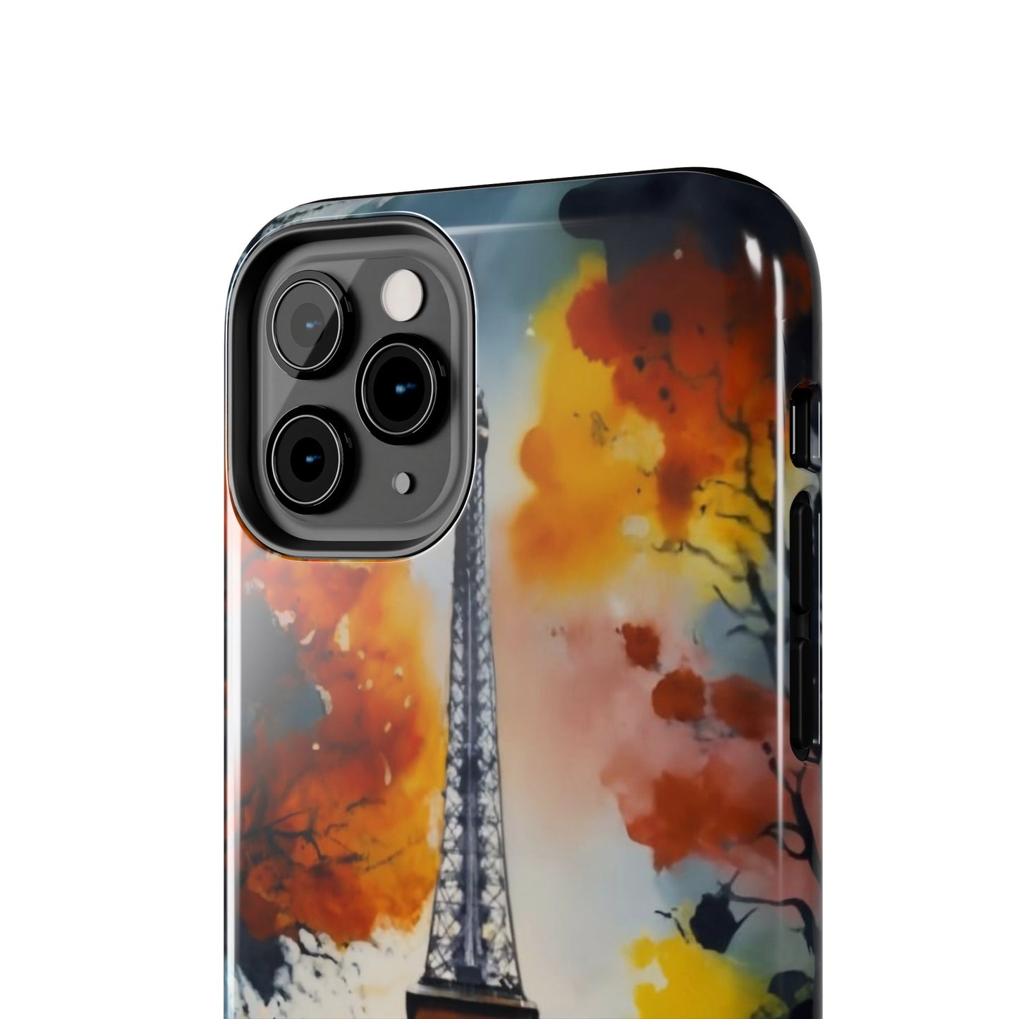 Watercolor Eiffel Twilight Defender Case