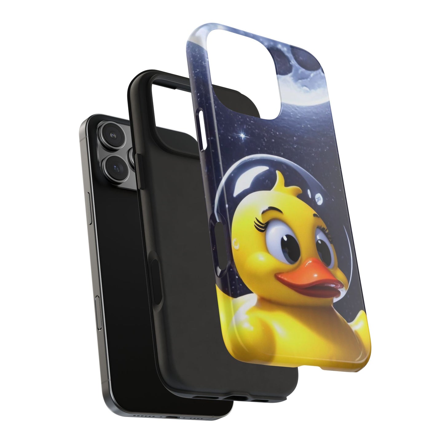 Lunar Space Duck Adventure Tough Phone Case