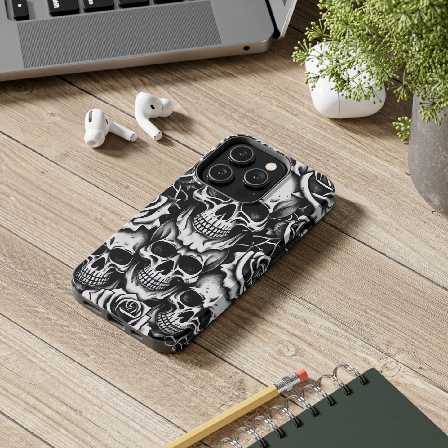 Monochrome Mortality Defender Case