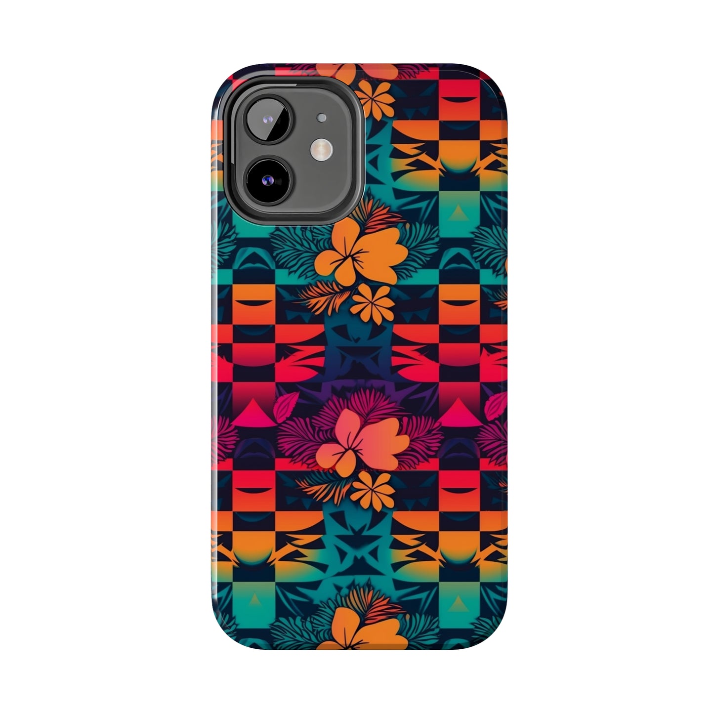 Electric Plumeria - Hawaiian Tough Phone Case