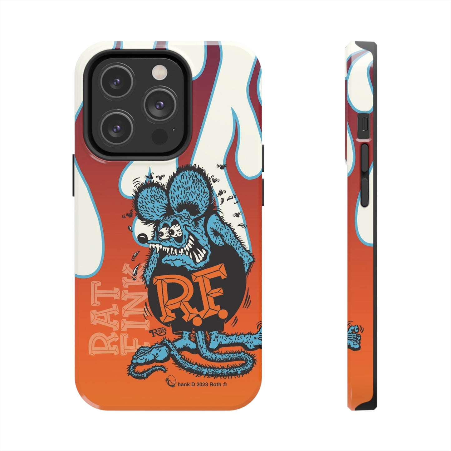 Hot Rod Fink - Rat Fink - Tough Phone Case