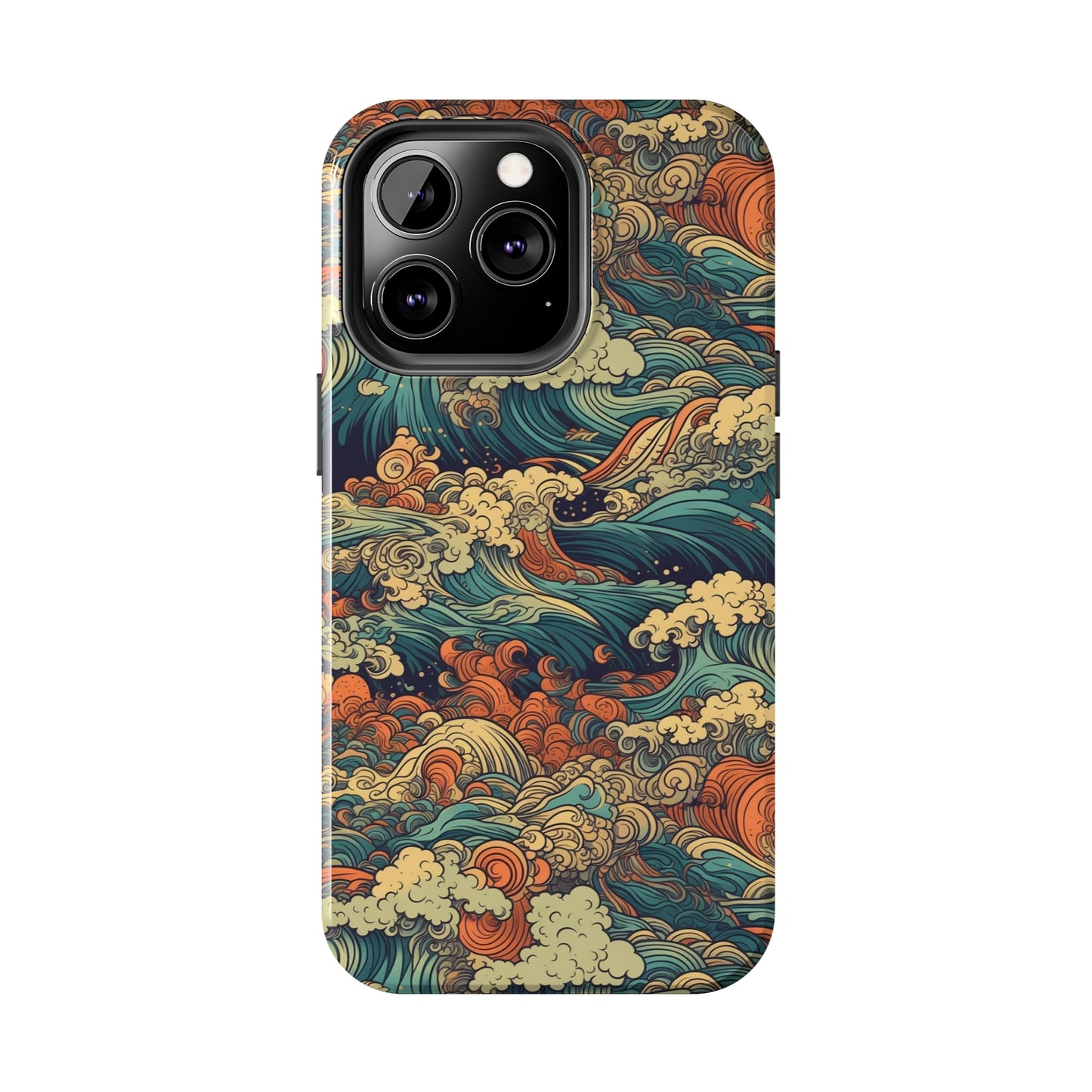 Colorburst Coast - Wave of Colors - Tough Phone Case