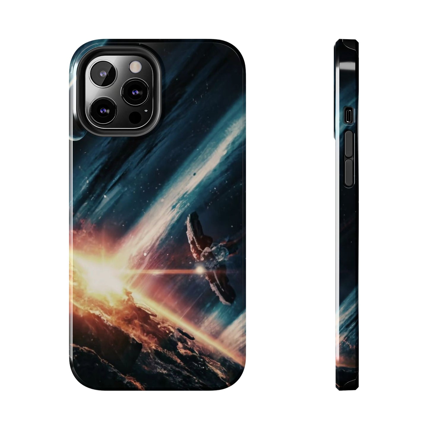 Celestial Voyage Space Scene Tough Phone Case