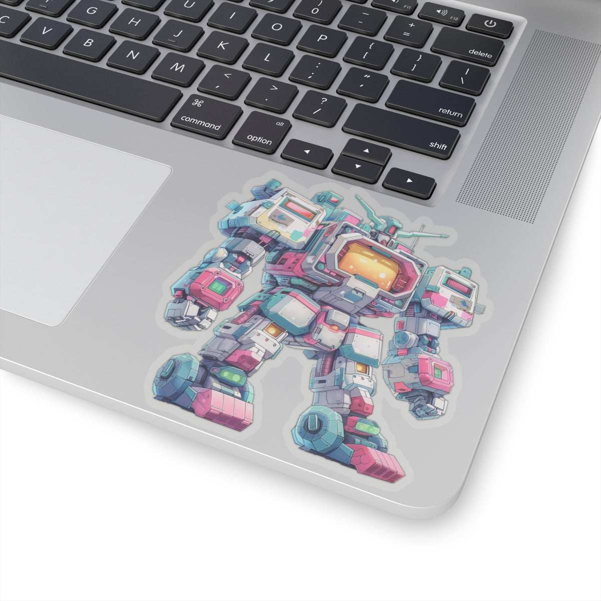 Pixelated Power Bot Sticker