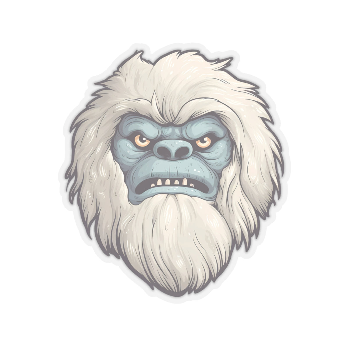 Brooding Yeti Gloom Sticker