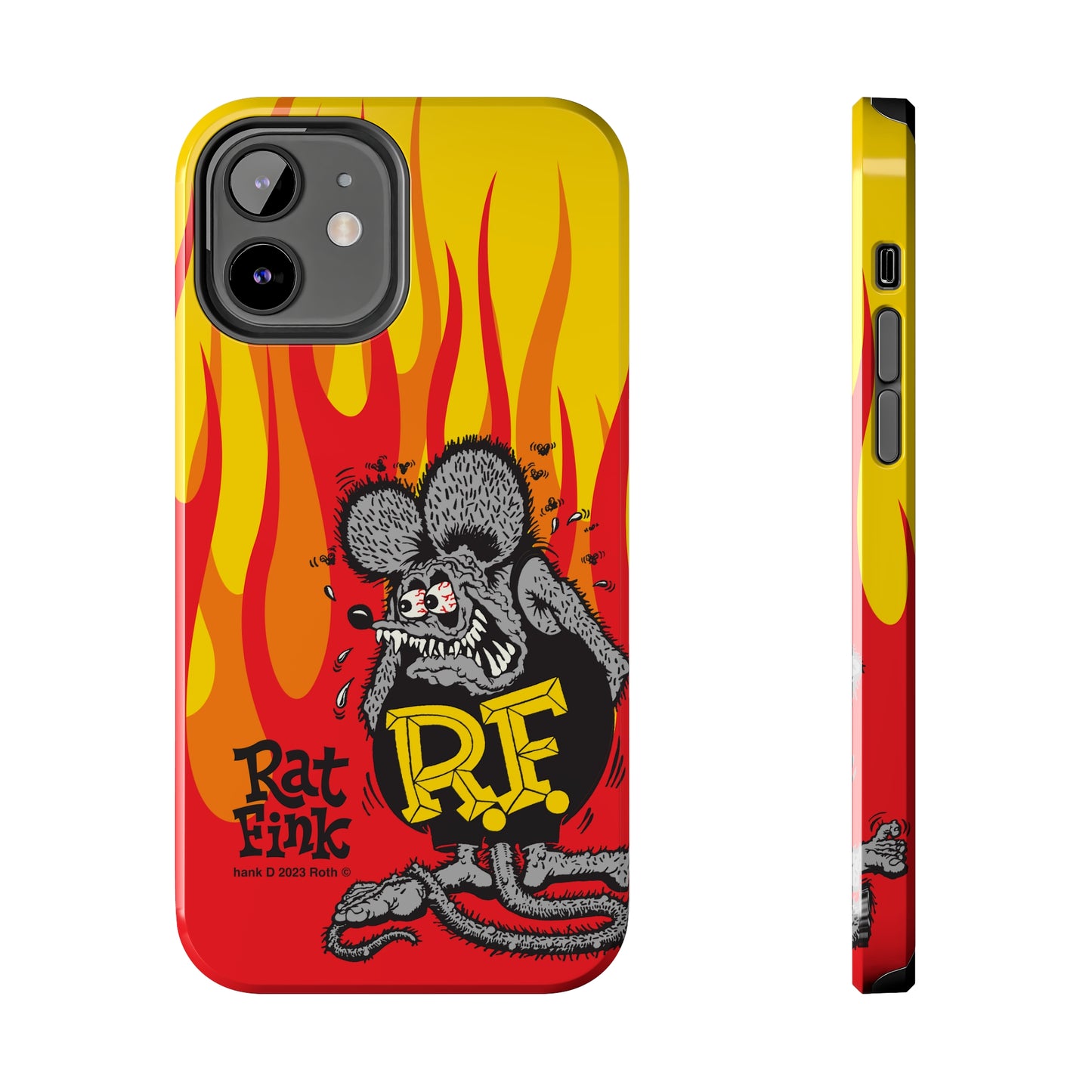 Fink Flames - Red/Yellow - Tough Phone Case