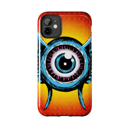 Bursting Vision Winged Eye iPhone Case