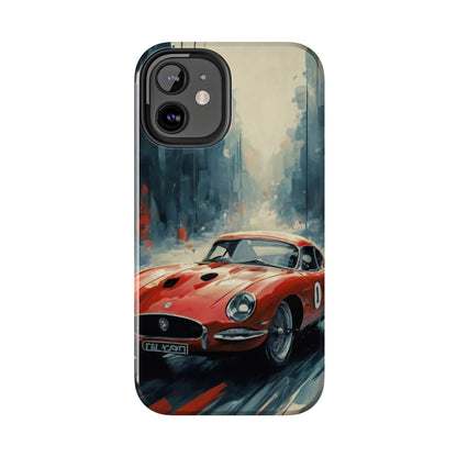 City Drive Red Sports Car Tough Phone Case