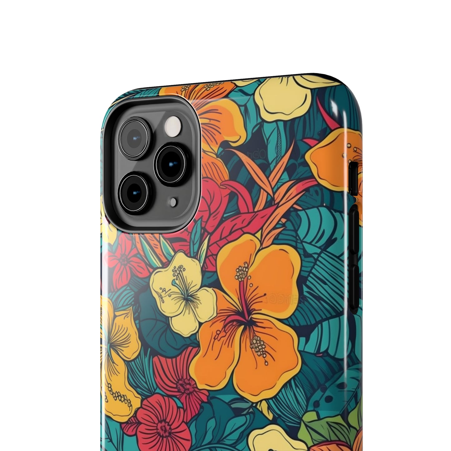 Brilliant Lokelani - Hawaiian Tough Phone Case