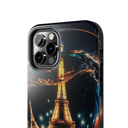 Eiffel Tower Through the Looking Glass Tough Phone Case