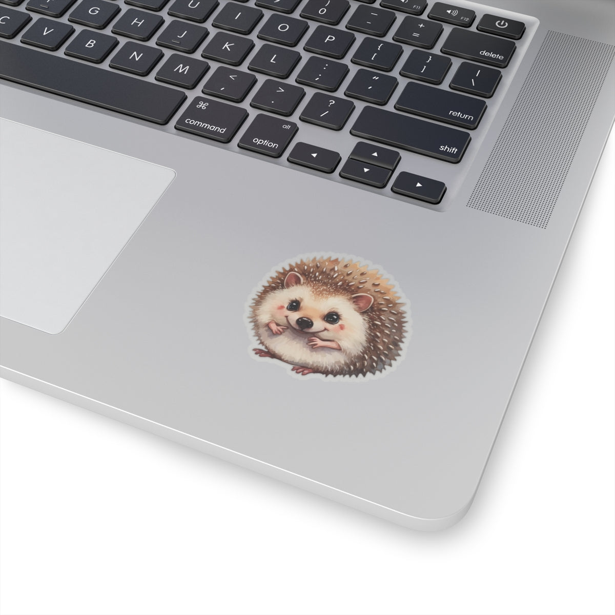 Playful Hedgehog Watercolor Cartoon Sticker