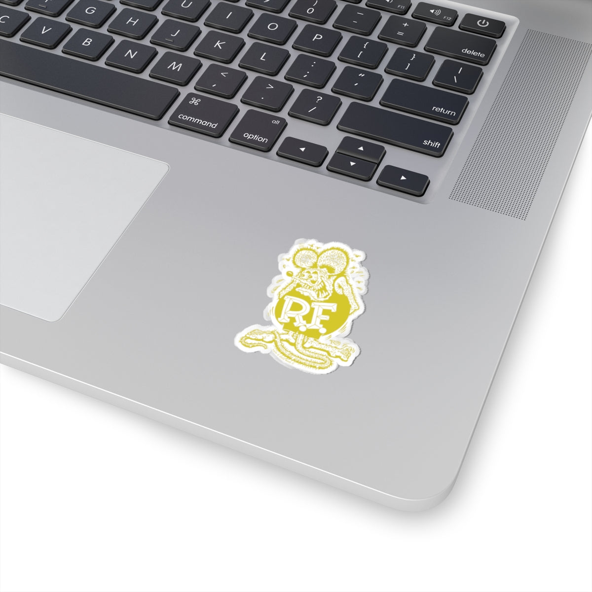 Signature Yellow Rat Fink Sticker