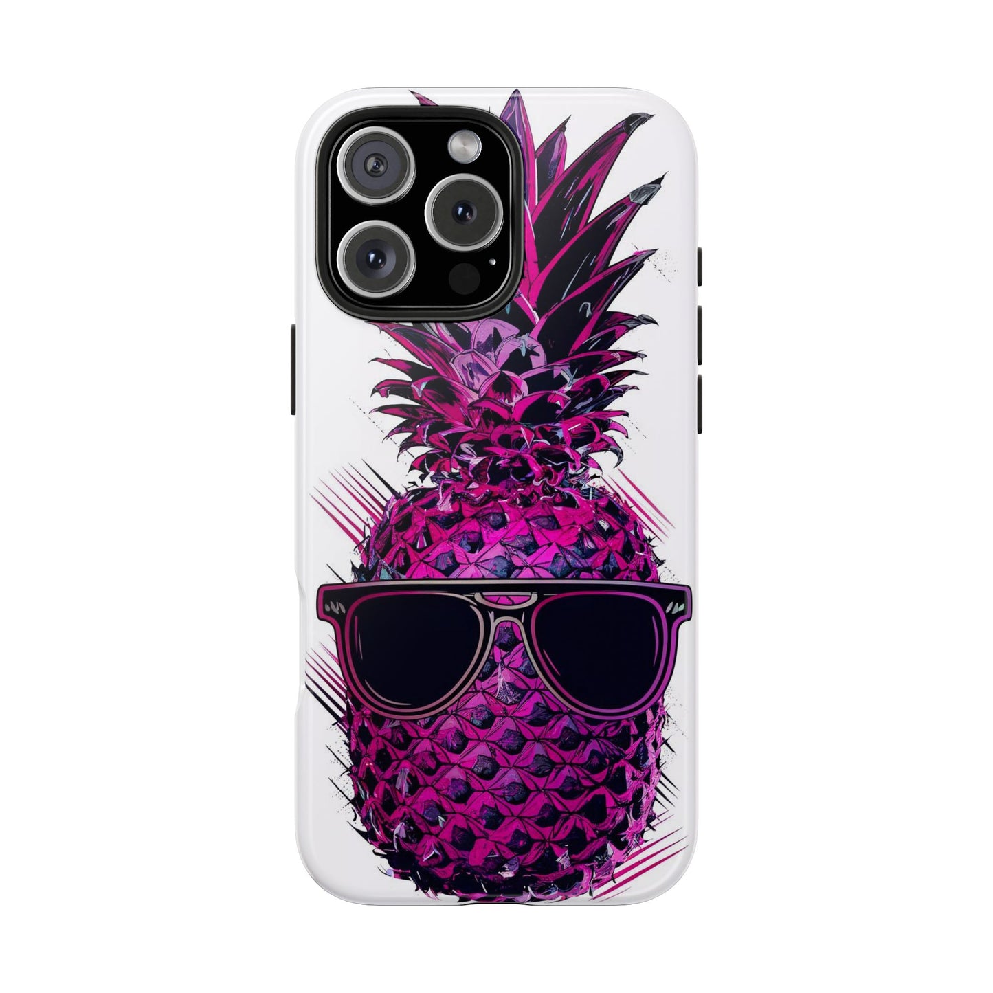 Pineapple Paradise Sunglasses Tough Phone Case