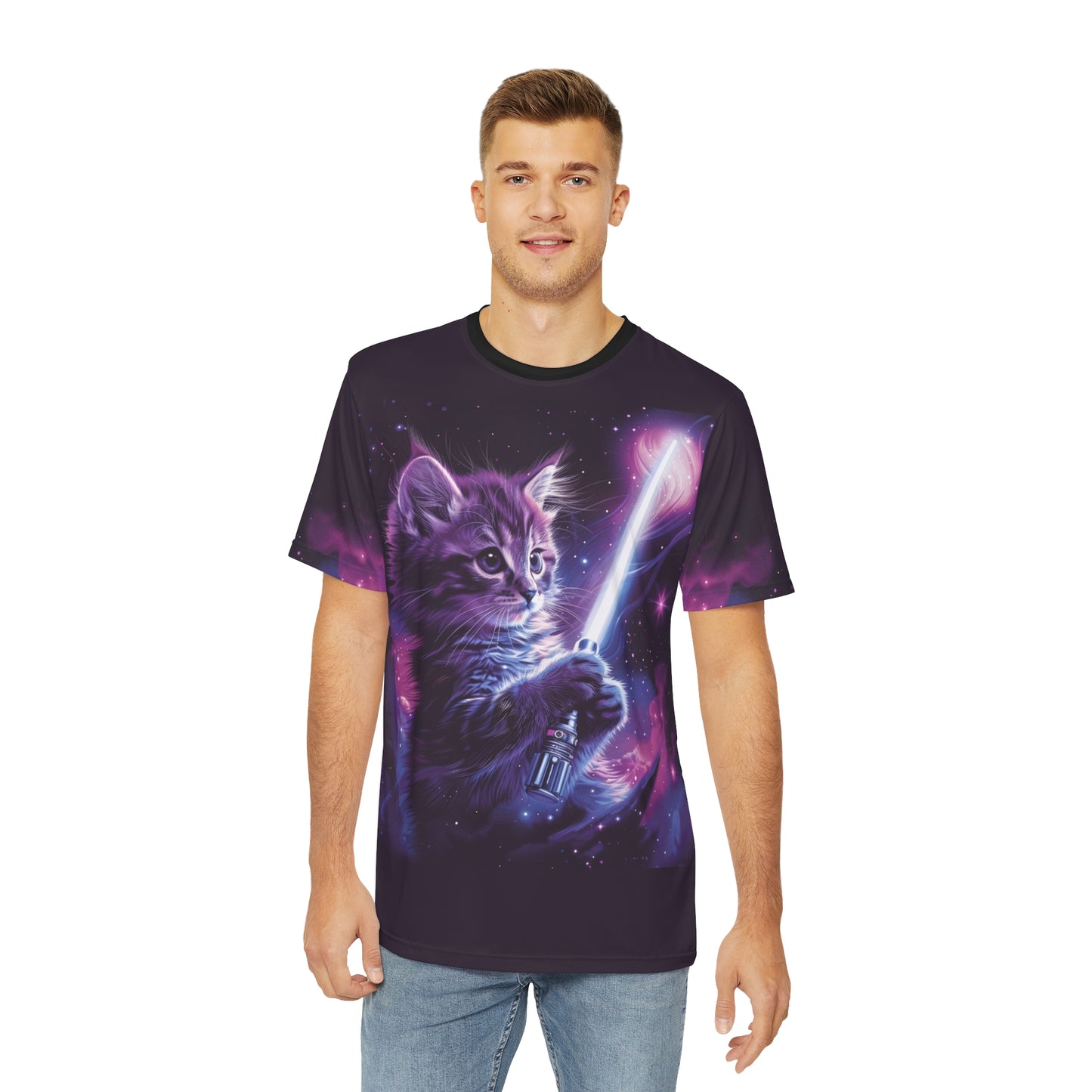 Celestial Kitten Quest Premium Softstyle Tee