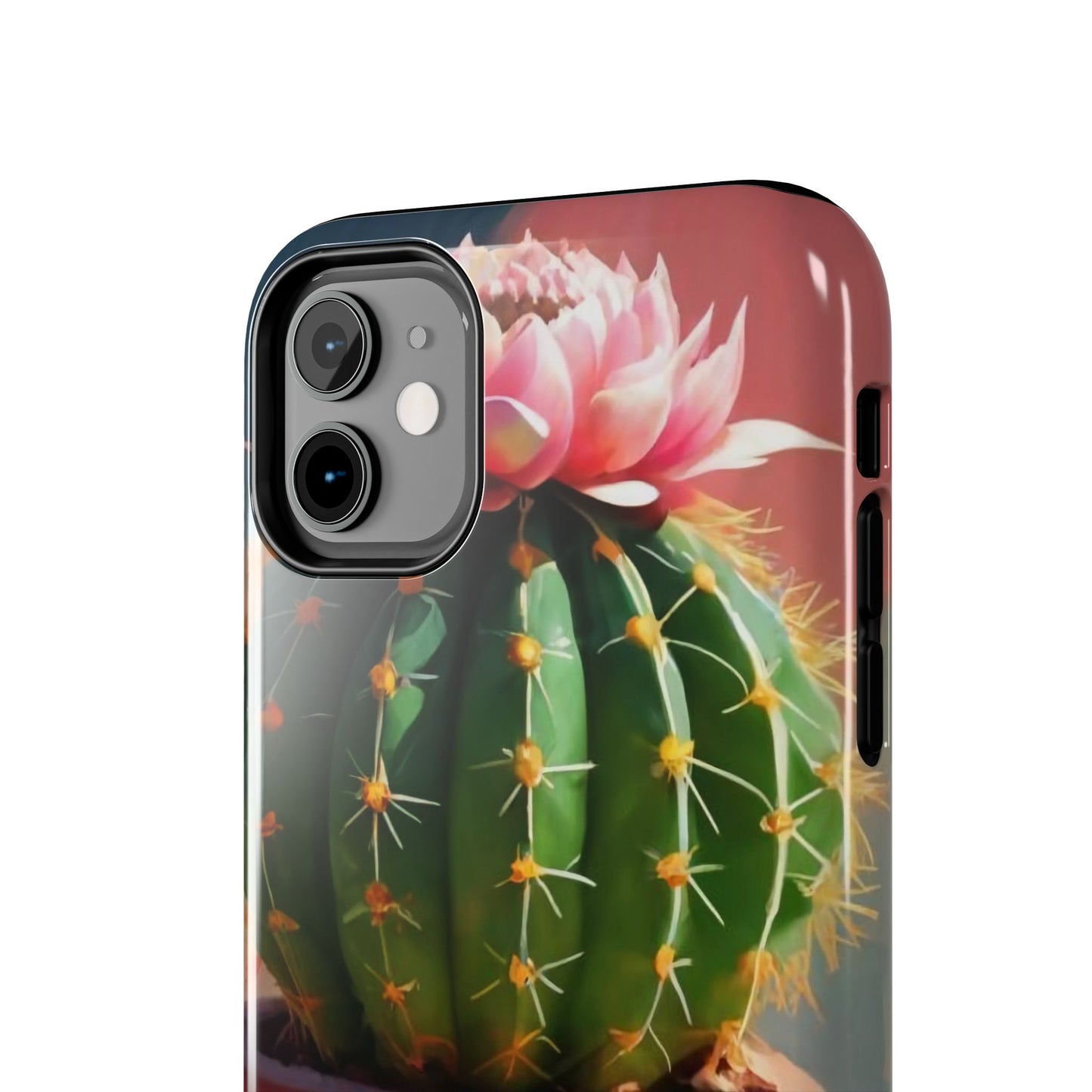 DesertBloom Terracotta Cactus Tough Phone Case