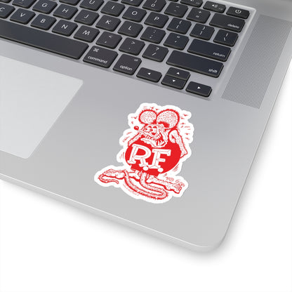 Classic Red Rat Fink Sticker