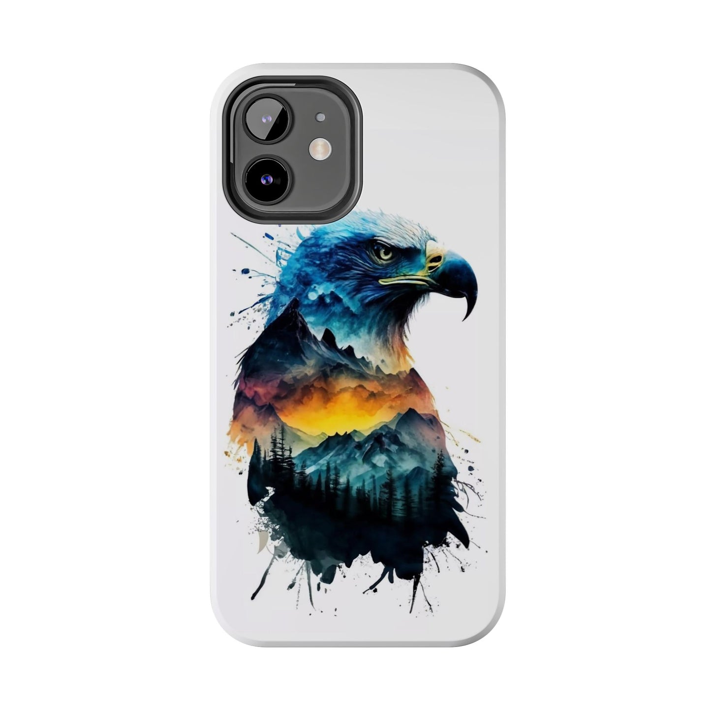 Intense Gaze Bald Eagle Tough Phone Case