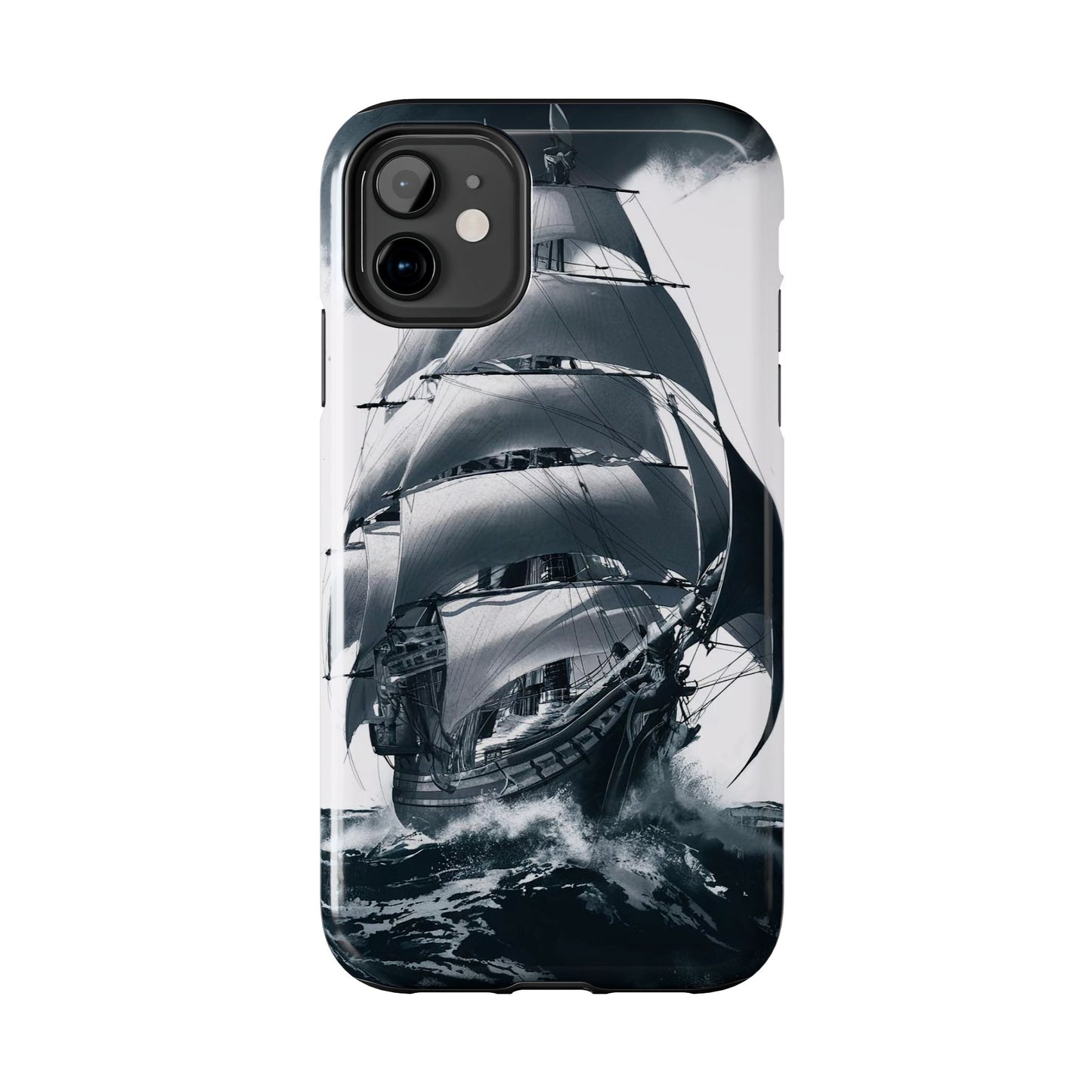 Tempest Voyage Pirate Ship Tough Phone Case