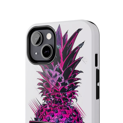 Pineapple Paradise Sunglasses Tough Phone Case