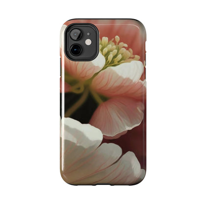 Pink Petal Watercolor Bloom Tough Phone Case