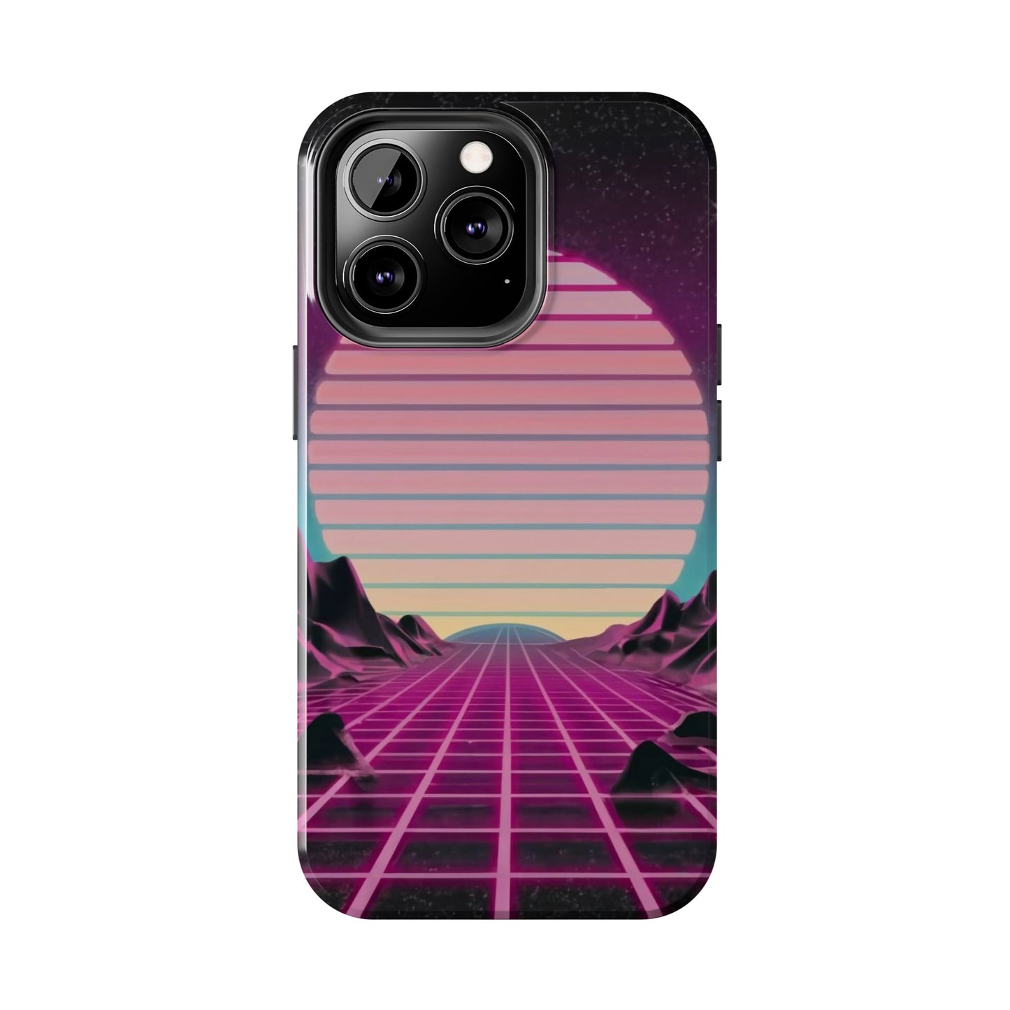 Neon Horizon Defender GridCase