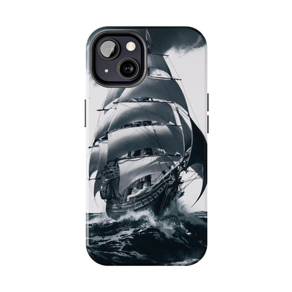 Tempest Voyage Pirate Ship Tough Phone Case