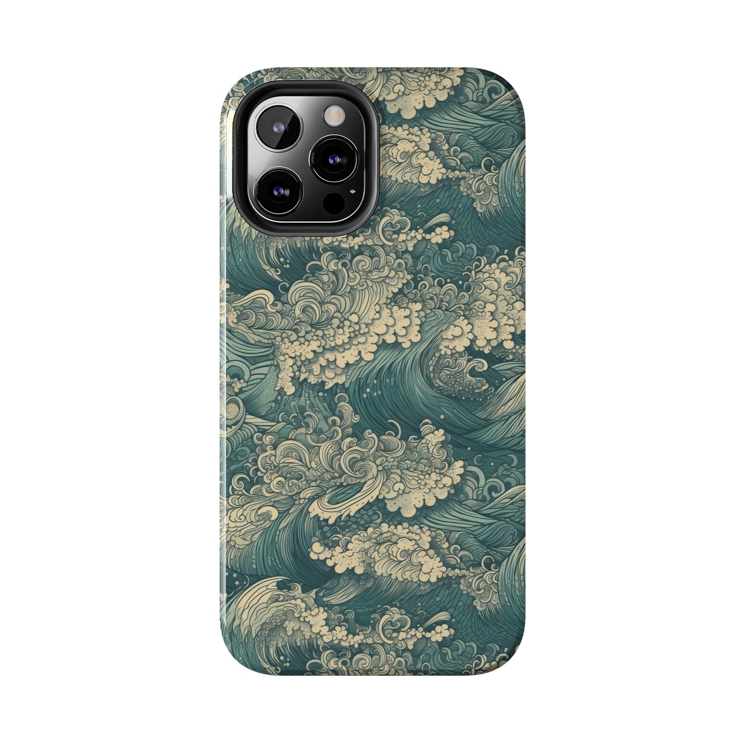 Tranquil Tides - Wave of Colors - Tough Phone Case