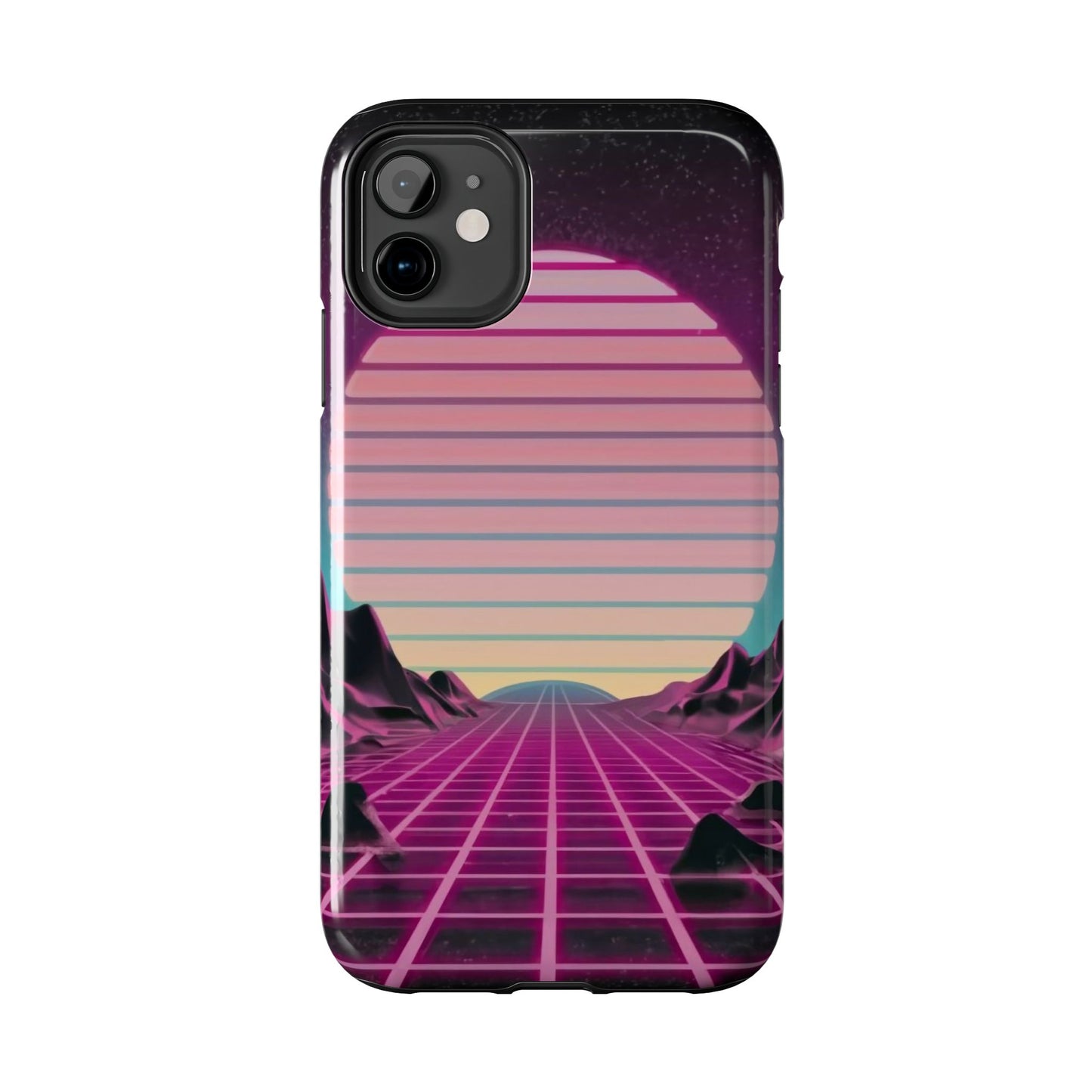 Neon Horizon Defender GridCase