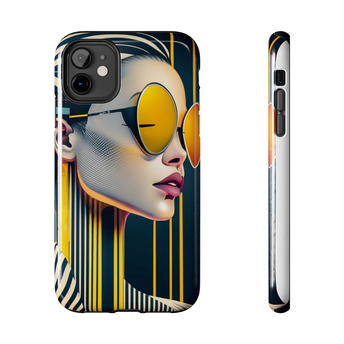 Shinkawa-Inspired Sunglasses Woman Tough Phone Case