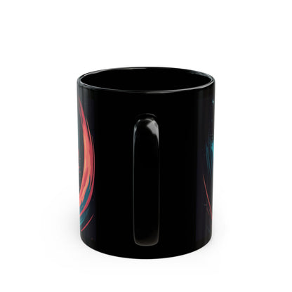 Zero-Gravity Surfing Astronaut Mug – Cosmic Adventure